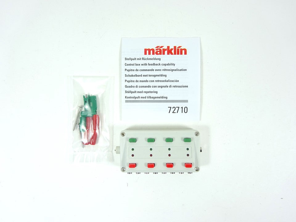 Stellpult mit Rückmeldung, Märklin H0 72710 neu, OVP