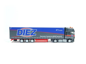 Herpa H0 311274,  DAF XF SSC Lowliner-Sattelzug "Spedition Diez", neu, OVP