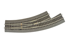 Laden Sie das Bild in den Galerie-Viewer, ROCO LINE Bogenweiche links BWl3/4 Handantrieb mit Bettung, Roco H0 42572 neu OVP
