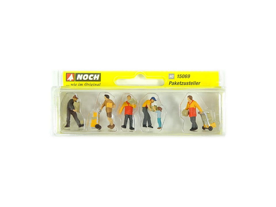 Modellbau Figuren Paketzusteller, Noch H0 15069 neu, OVP