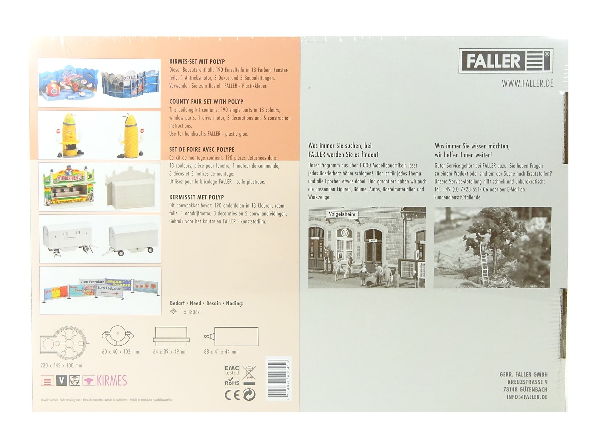 140318 Faller Kermis Schuitjesschommels met aandrijving 140318 Faller Kermis Schuitjesschommels met aandrijving