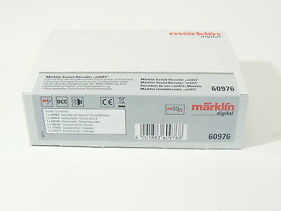 Märklin H0 60976, Sound Decoder mSD3 (Diesellok), MTC/21pol (mfx/DCC/MM), neu