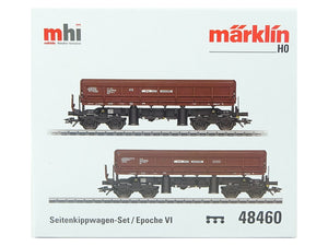 Güterwagen Seitenkippwagen-Set Fas MHI, Märklin H0 48460 neu OVP