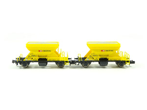 Schotterwagen Set SBB Infrastruktur 2 tlg., Fleischmann N 822914 neu OVP