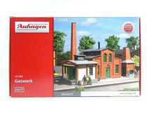 Laden Sie das Bild in den Galerie-Viewer, Auhagen 12244, Gaswerk, Bausatz Spur H0 / TT, neu, OVP
