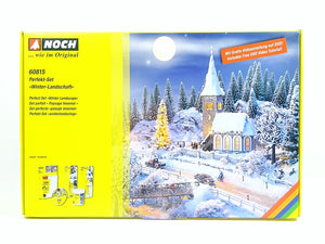 Modellbau Landschaft Set Winter, Noch 60815 neu, OVP