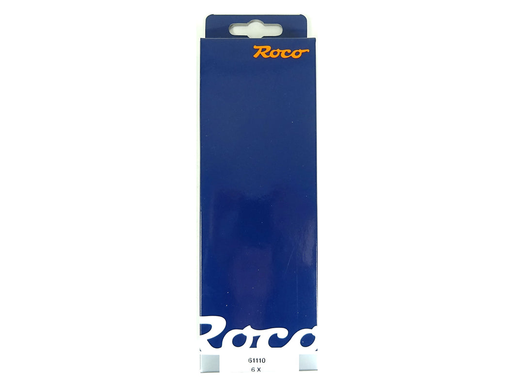 Roco H0 61110, 6x Gerades Gleis G200, neu, OVP