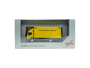 MB Atego `04 Koffer-LKW "Leonhard Weiss Schleiftechnik Profilia", Herpa H0 950053 neu OVP