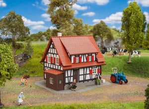 Modellbahn Modelleisenbahn Bausatz Fachwerkhaus, Faller H0 131374 neu, OVP