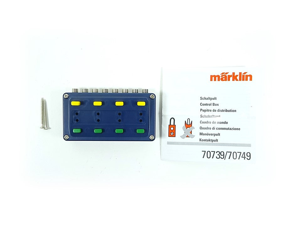 Märklin 70739, Schaltpult für Steckverbindungen mit 2,6 mm, neu