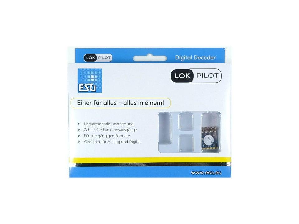 Digital Decoder LokPilot 5 DCC, PLUX22 NEM658, ESU 59622 neu, OVP