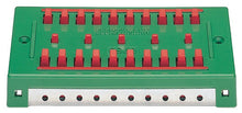 Laden Sie das Bild in den Galerie-Viewer, Modelleisenbahn Klemmplatte Klemmleiste Verteilerplatte 2-polig, Fleischmann 6940 neu
