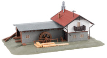 Laden Sie das Bild in den Galerie-Viewer, Modellbahn Modelleisenbahn Bausatz Sägewerk, Faller H0 191787 neu OVP
