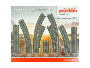 C Gleis Ergänzungspackung C 4, Märklin H0 24904 neu, OVP
