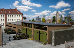Bausatz Modellbau Reparaturhalle, Faller H0 144103, neu