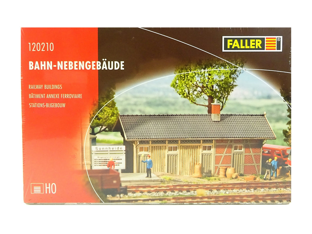 Modellbau Bausatz Bahn-Nebengebäude, Faller H0 120210 neu OVP