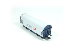 Piko H0 54393, Schiebeplanenwagen "LogServ", neu, OVP