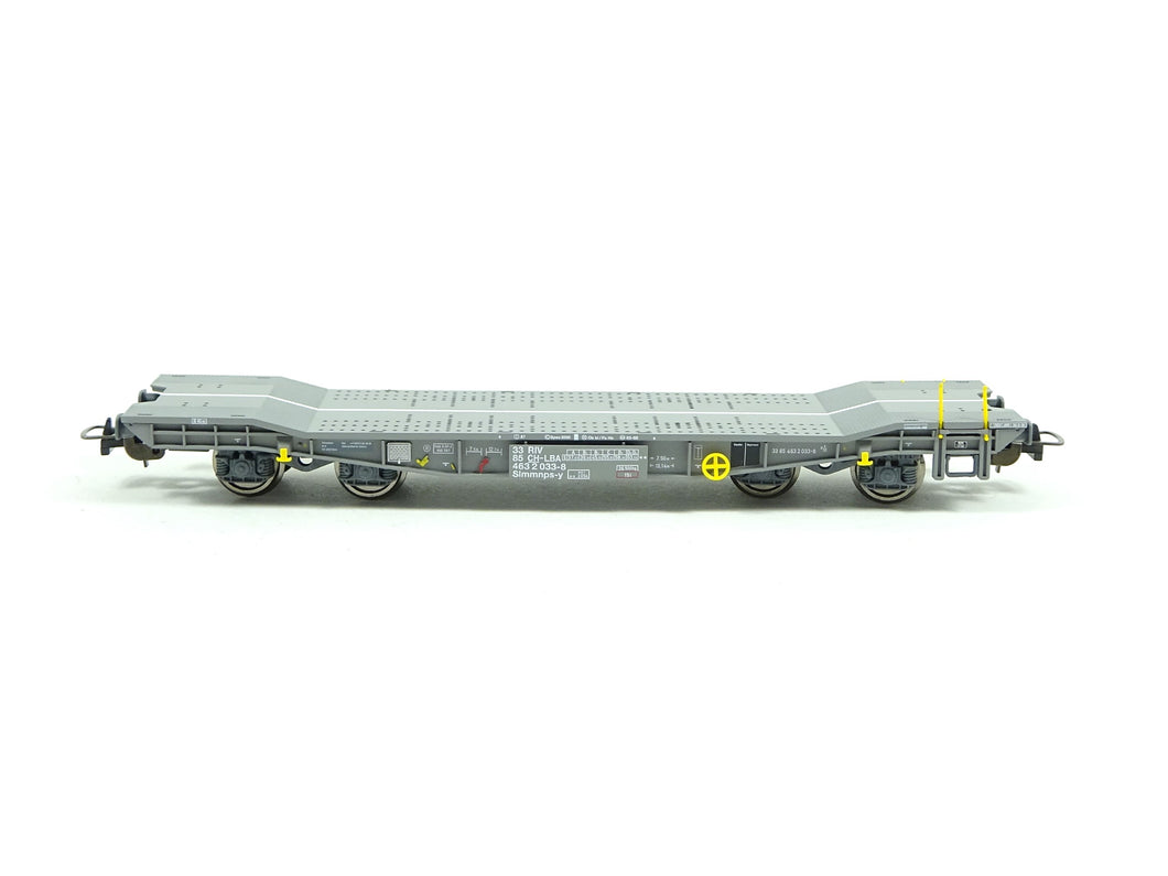 Güterwagen Schwerlastwagen CH-LBA SBB, Piko H0 96694 neu OVP