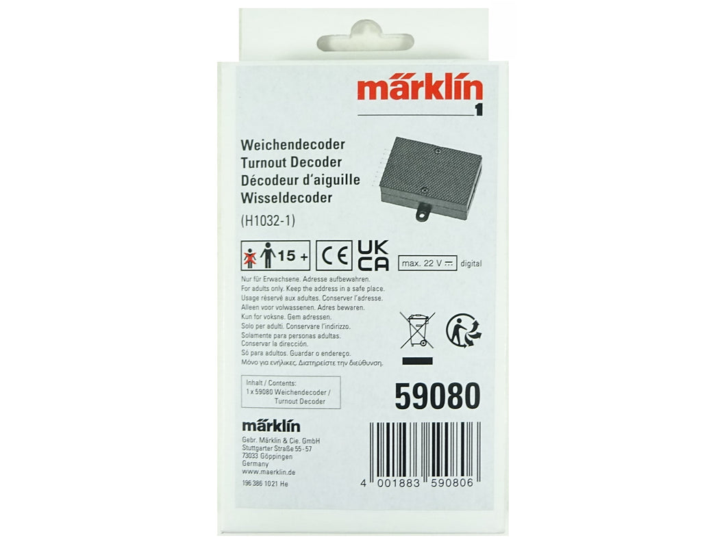 Weichendecoder digital, Märklin Spur 1 59080 neu OVP