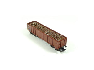 Güterwagen Eaos Hochbordwagen m Ladegut Schrott ( ähnl. 46914 ) DB, Märklin H0 46908 neu