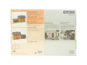 Bausatz Modellbau Bahnhof Gera-Liebschwitz, Faller H0 191759, neu