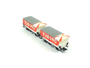 Güterwagen Bierwagen-Set Typ ZB DSB, Märklin H0 48777, neu