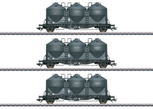 Laden Sie das Bild in den Galerie-Viewer, Märklin H0 Staubsilowagen Set Kds 67 DB 48264 neu OVP
