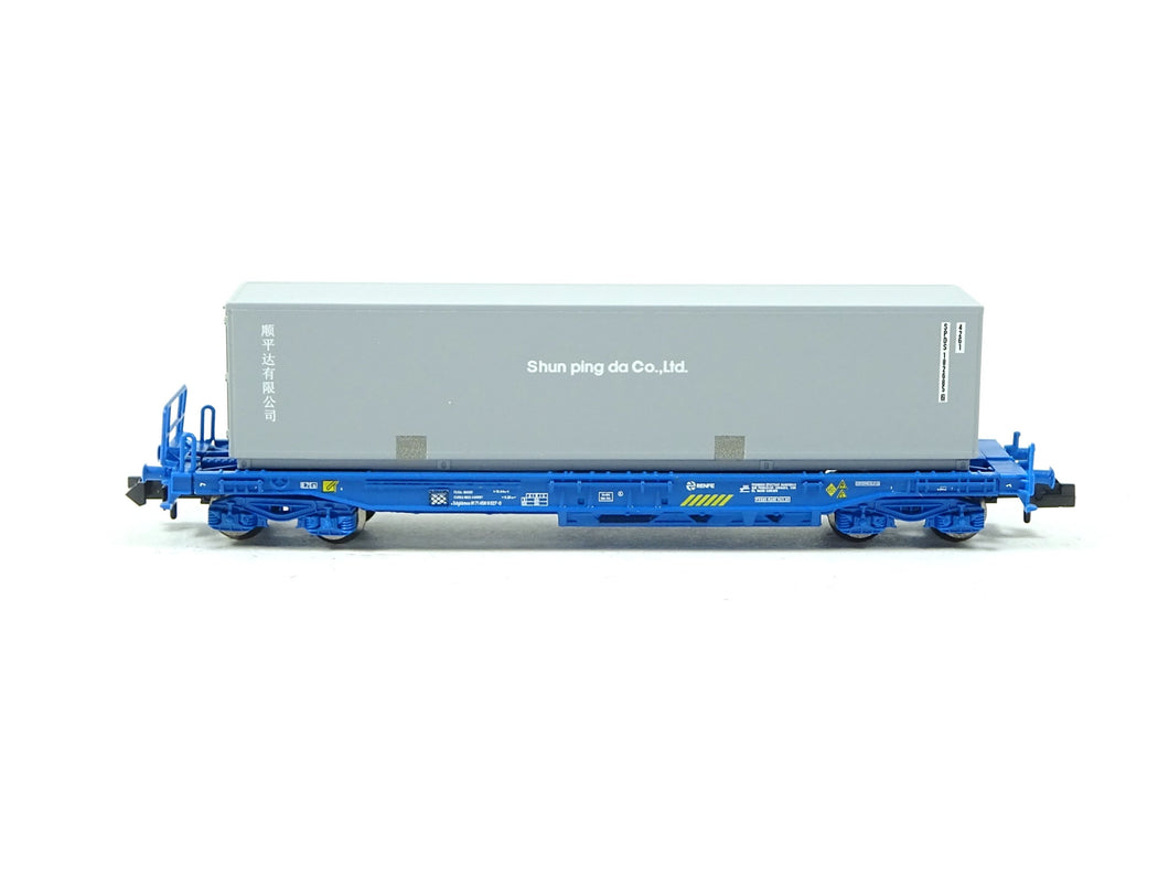 Güterwagen Einheitstaschenwagen , RENFE, Fleischmann N 845375 neu OVP