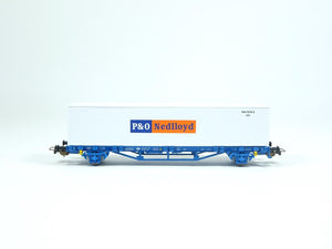 Piko H0 58740, Containertragwagen 1x40' Container Nedlloyd, neu, OVP