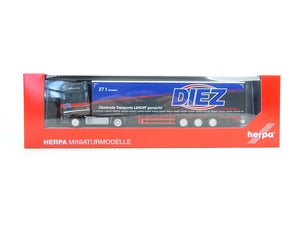 Herpa H0 311274,  DAF XF SSC Lowliner-Sattelzug "Spedition Diez", neu, OVP