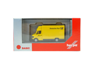 MB 207D Kögel „Deutsche Post“ (Basic), Herpa 094207 1:87, neu