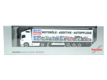 Laden Sie das Bild in den Galerie-Viewer, Modellauto Volvo FH GL KofferSZ Liqui Moly, Herpa H0 950107 neu OVP
