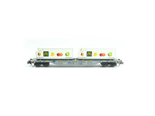 Laden Sie das Bild in den Galerie-Viewer, Minitrix N 15488-01, Güterwagen Containertragwagen MC Donald, SBB, neu, OVP
