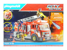 Laden Sie das Bild in den Galerie-Viewer, Feuerwehrauto Fire Truck m. Zubehör City Aktion, Playmobil 71233 neu OVP
