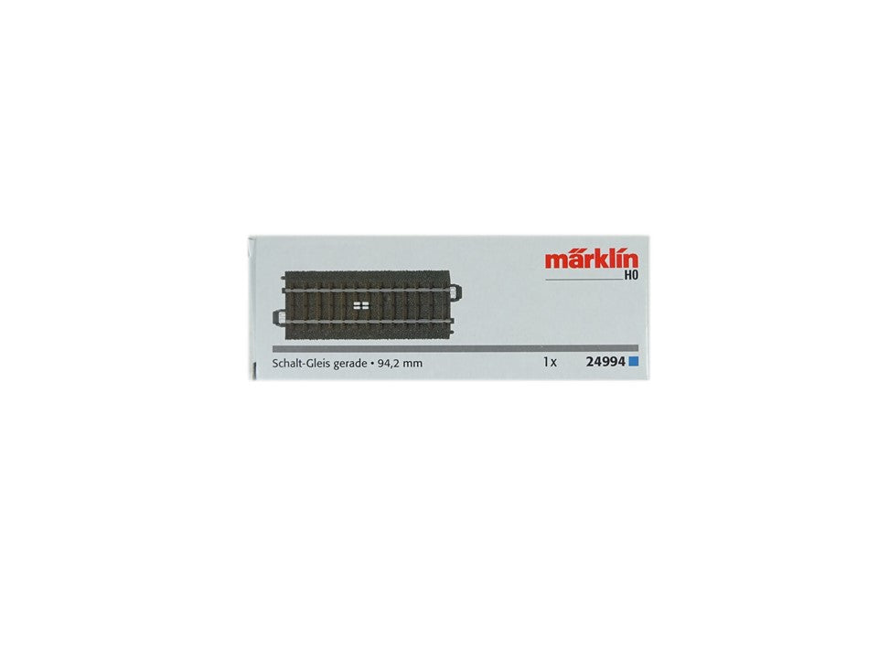 C Gleis Schalt Gleis gerade, Märklin H0 24994 neu, OVP