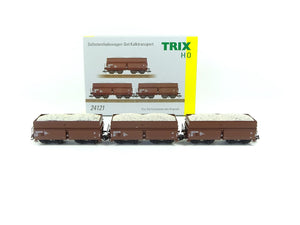 Güterwagen Selbstentladewagen-Set ÖBB, Trix H0 24121 neu OVP