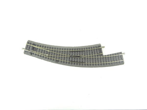 Weiche Bogenweiche A Gleis links R2/3 mit Bettung, Piko H0 55422 neu, OVP