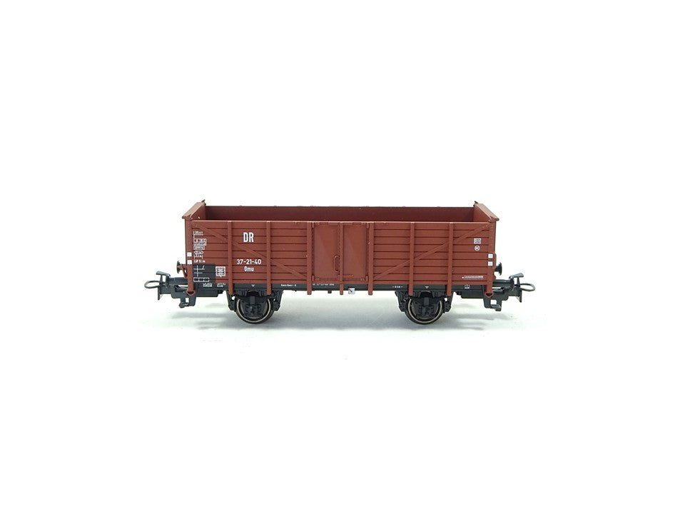 offener Güterwagen DR Omu, aus Trix H0 21532 ( ähnl. Märklin 4896 ) neu