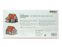 Laden Sie das Bild in den Galerie-Viewer, Modellbahn Modelleisenbahn Bausatz Fachwerkhaus, Faller H0 131374 neu, OVP
