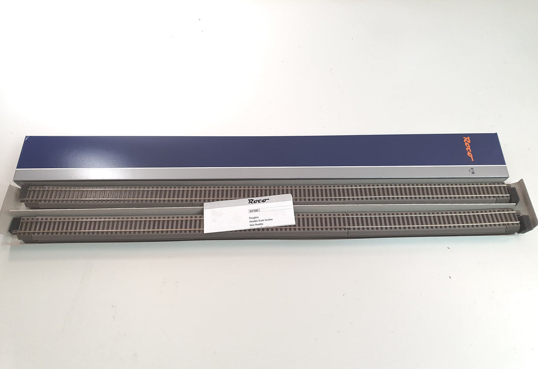 Roco H0 61106, 6 x GeoLine Flexgleis G800, 785 mm, neu, OVP
