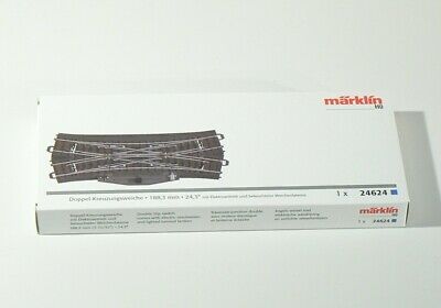 Märklin H0 C Gleis Doppelkreuzungsweiche 24624 neu OVP