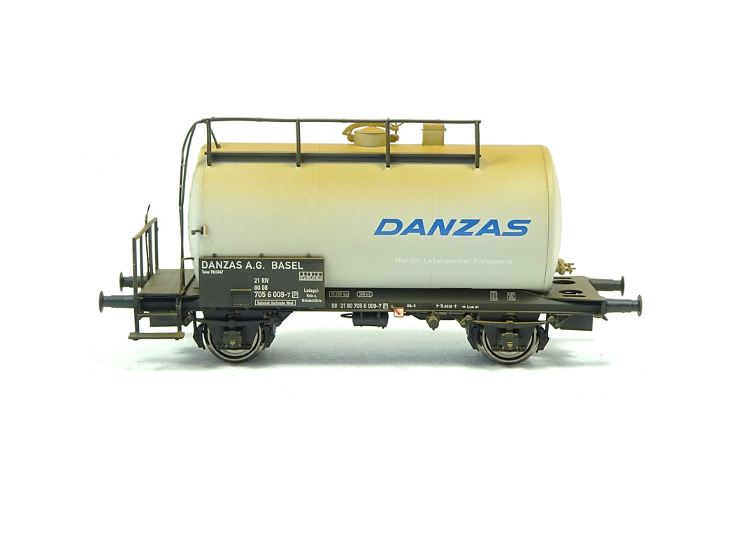 Kesselwagen Z [P] „Danzas” DB Patiniert, Brawa H0 50041 neu OVP