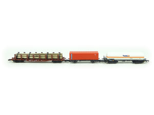 Güterwagen Set mit Ladung DB  Märklin Z 82596 neu OVP