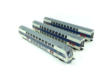 Laden Sie das Bild in den Galerie-Viewer, Personenwagen Doppelstockwagen Set Nahverkehr Kopenhagen, Märklin H0 43599, neu
