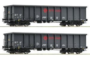 Roco H0 Güterwagen Set Ermewa offene Eanos 76001 neu OVP