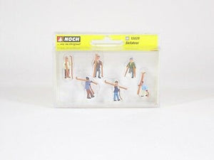 Modellbahn Figuren Skifahrer, Noch H0 15829 neu OVP