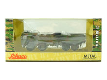 Laden Sie das Bild in den Galerie-Viewer, Schuco 45 265 8500, MAN 10t GL flecktarn mit Kran, 1:87, neu, OVP
