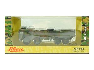 Schuco 45 265 8500, MAN 10t GL flecktarn mit Kran, 1:87, neu, OVP