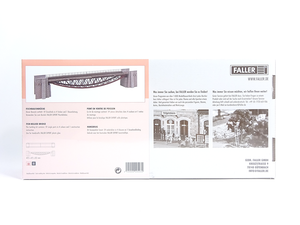 Modellbau Bausatz Fischbauchbrücke, Faller H0 120503 neu, OVP