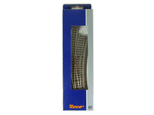 Laden Sie das Bild in den Galerie-Viewer, ROCO LINE Bogenweicherechts BWr3/4 Handantrieb mit Bettung, Roco H0 42573 neu OVP
